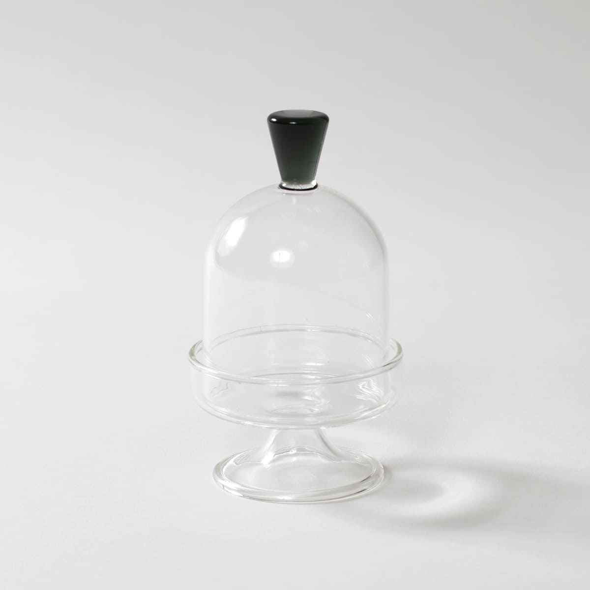 香皿としても使える 蓋付きガラスのミニコンポート S | itomani（いと