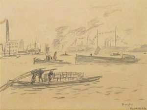 近代日本洋画こぼれ話】川島理一郎 painter & traveler、1920年代半ば