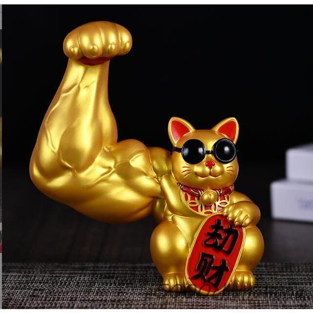金運アップグッズ 招き猫 置物 まねきねこ 開店祝い プレゼント 飾り物