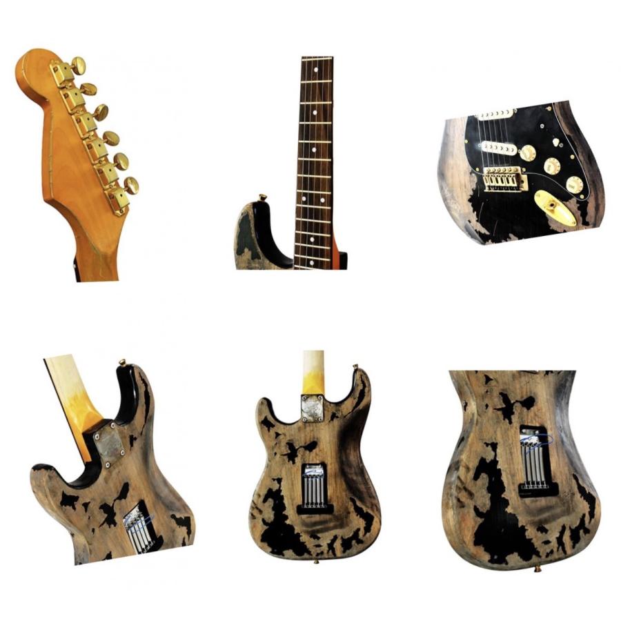 エイジド レリック加工 エレキギター ストラトキャスター ストラト