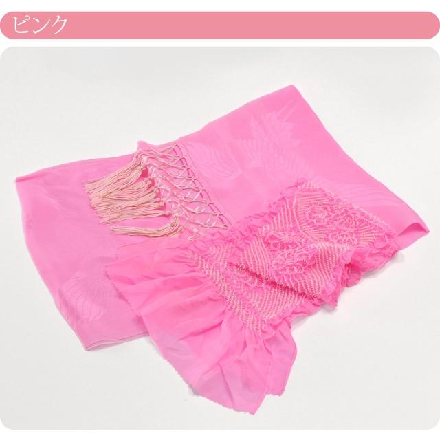 なごみや 七五三 帯揚げ しごき セット 通年用 日本製 子供用 正絹