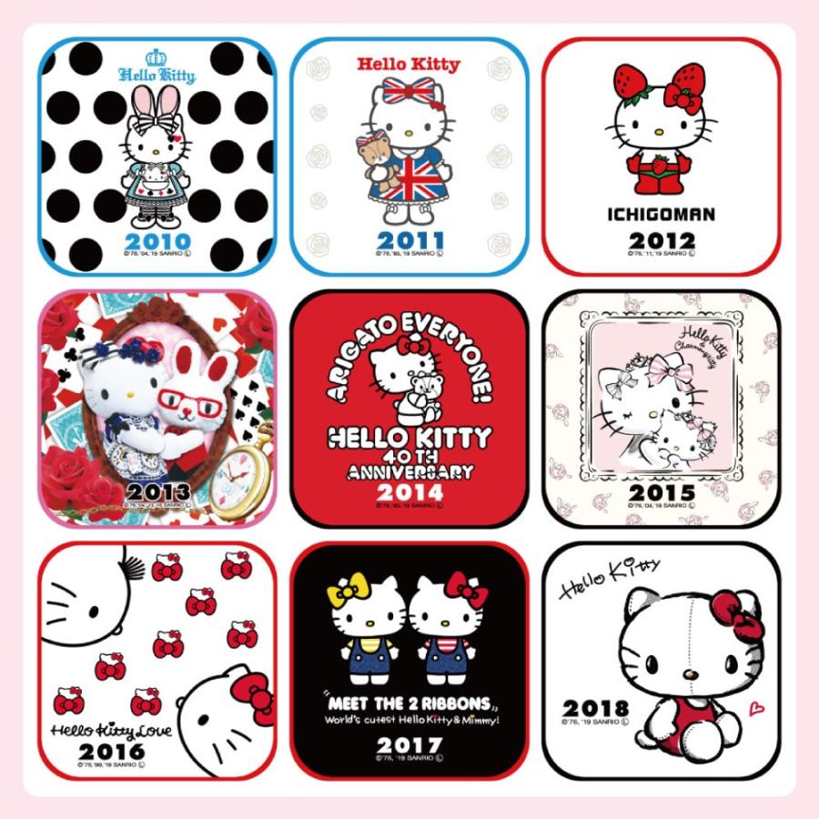 ハローキティ サンリオ タオル 受注生産商品 SANRIO 45周年 記念