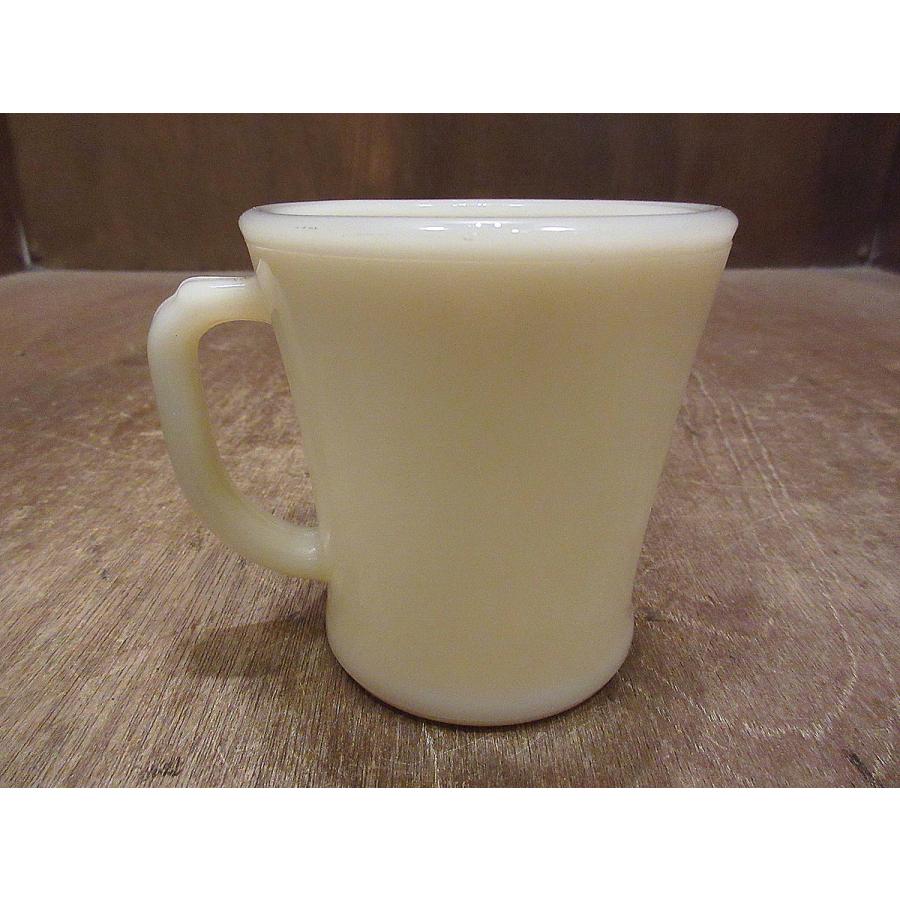 Fire King○初期ブロック体Dハンドルマグアイボリー○230405i5-frk