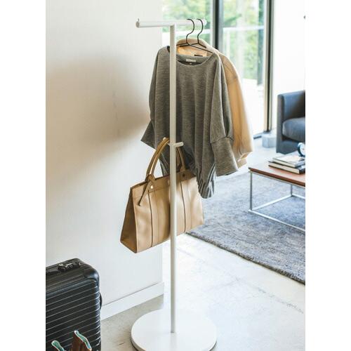 山崎実業 ポールハンガー スマート smart ホワイト 4080 コート