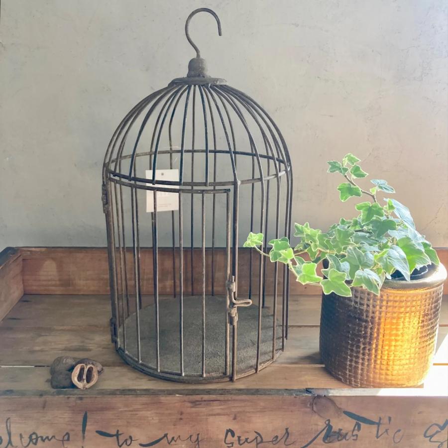 鳥かご アンティーク バードゲージ ガーデニング 雑貨 ハンギング