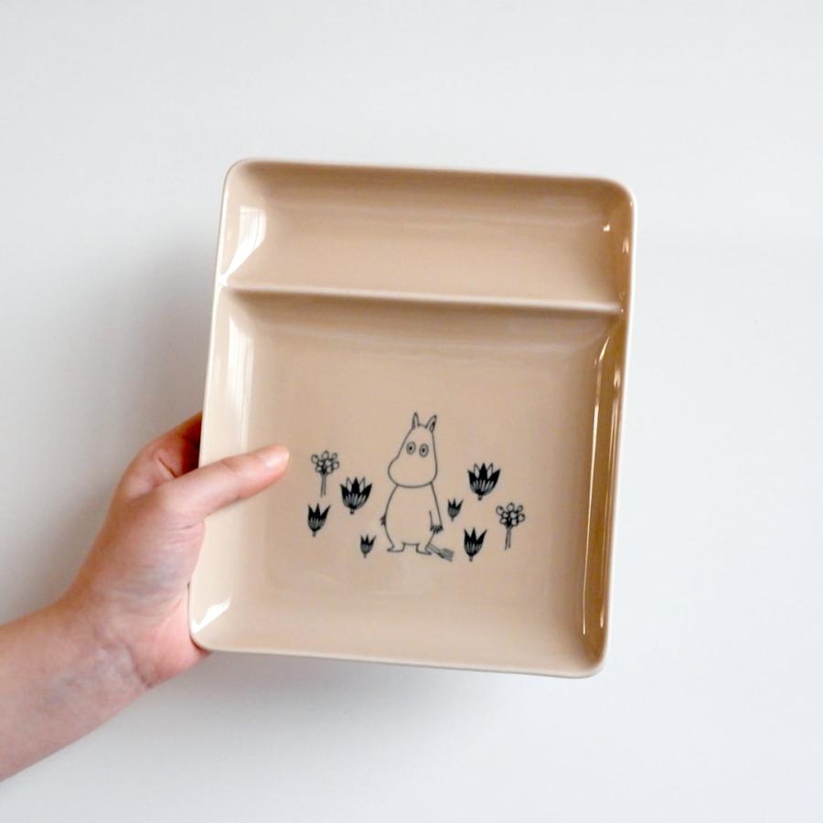 MOOMIN（ムーミン） リトルミイ トーストプレート 仕切り皿 2枚 結婚