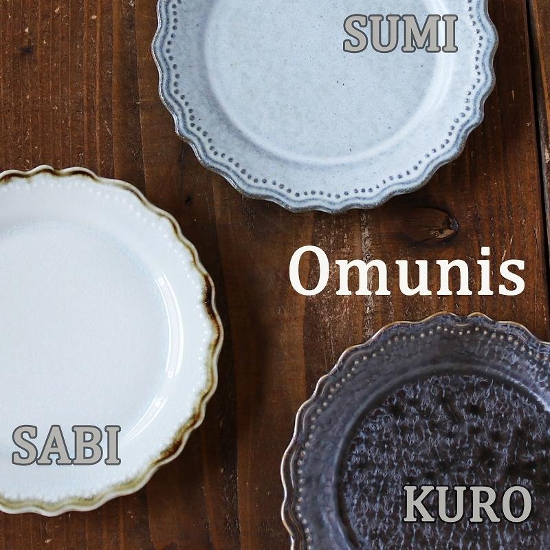 omnis-オムニス-】オーバルプレート L SABI 錆［日本製 美濃焼］みのる