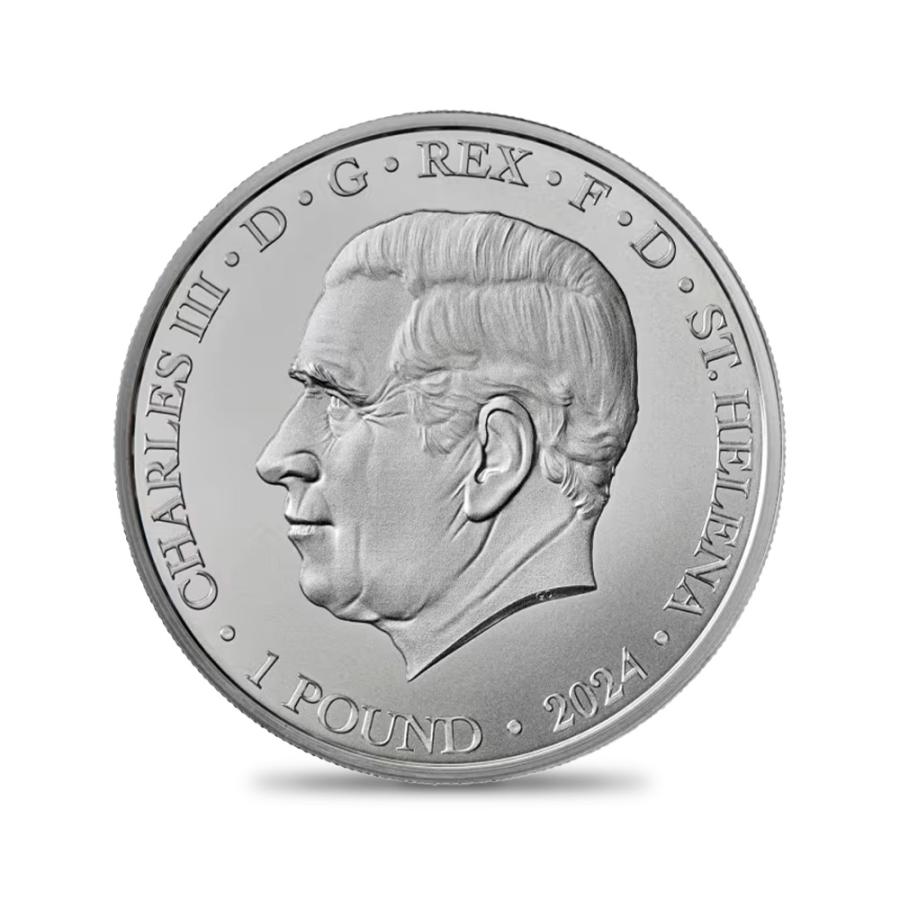 ☆即納追跡可☆ セントヘレナ 2024 妖精の女王 ウナとライオン 1オンス