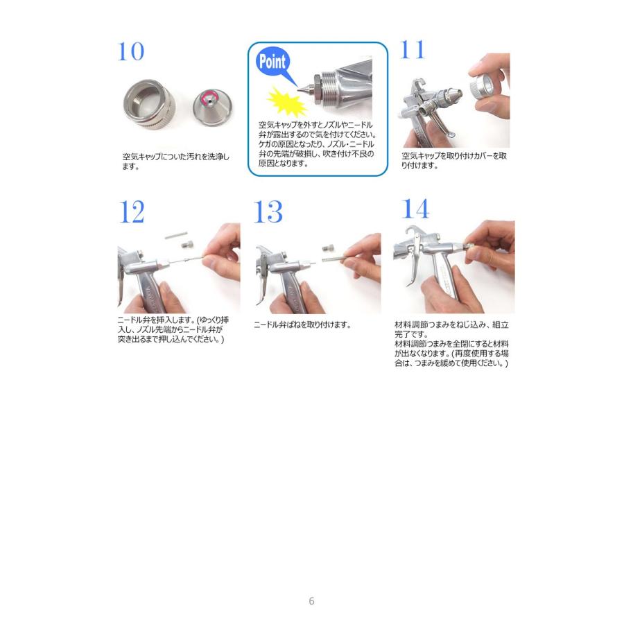 アネスト岩田 FOG-50R-06 デコエアー デコレーション用丸吹きスプレー
