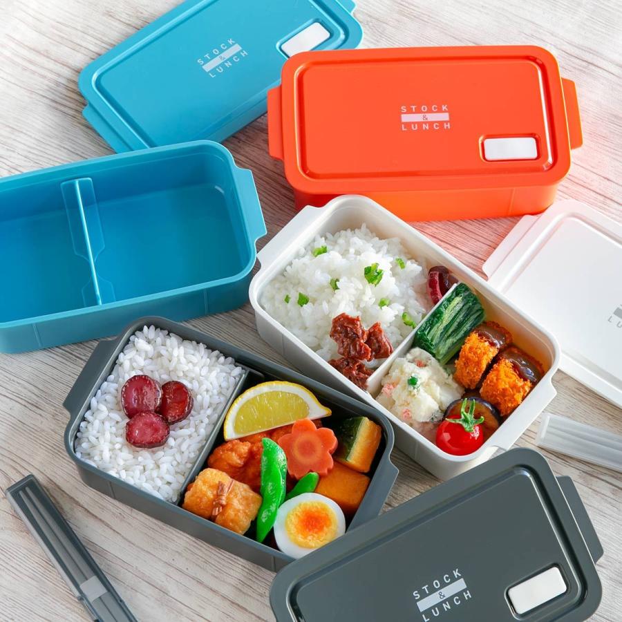OSK（オーエスケー） お弁当箱 1段 650ml 抗菌 STOCK＆LUNCH BOX