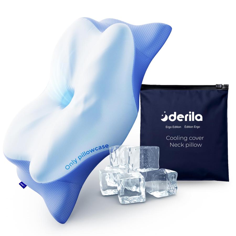 Derila Ergo デリラエルゴ 枕カバーのみ 冷却ピローケース 低反発枕