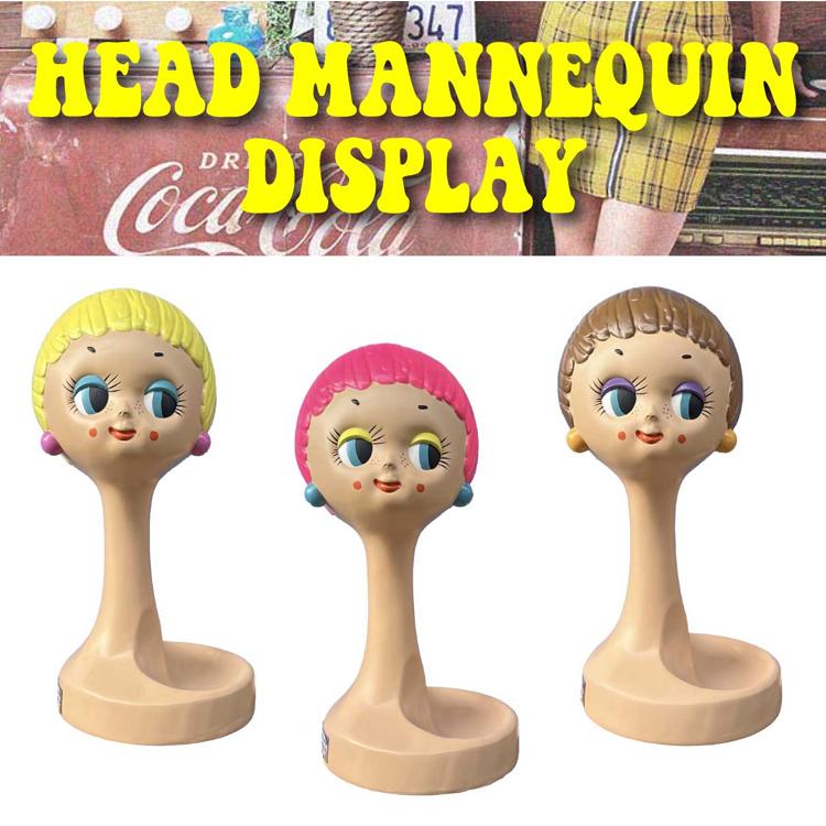 ヘッドマネキン ディスプレイ レジン製 おしゃれ アンティーク