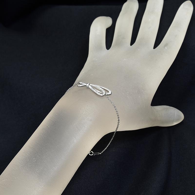 TIFFANY&Co.（ティファニー） ティファニーボウリボンブレスレット 約