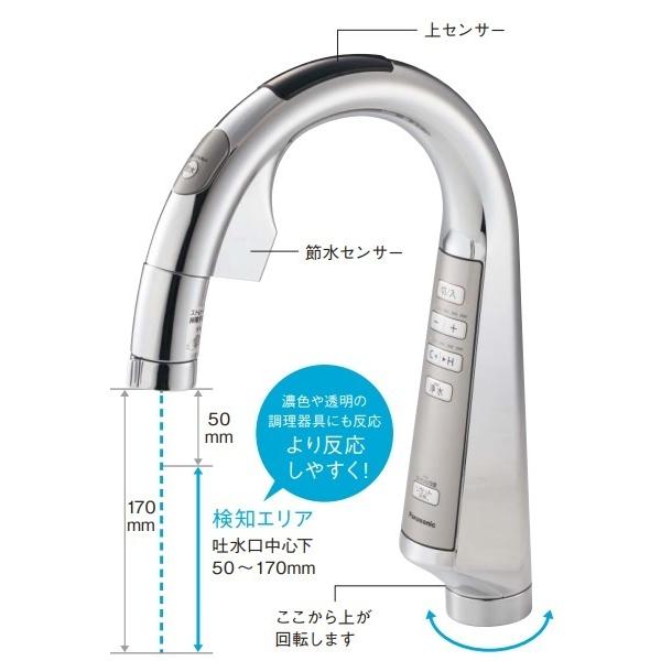 パナソニック スリムセンサー水栓 寒冷地仕様 LE01FPSWTEAZ 定価