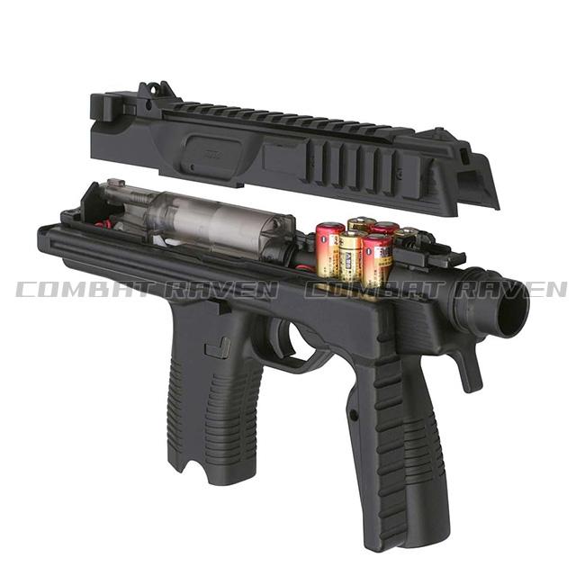 クラウンモデル 【クラウン】10才以上用電動サブマシンガン ELEX9 BK