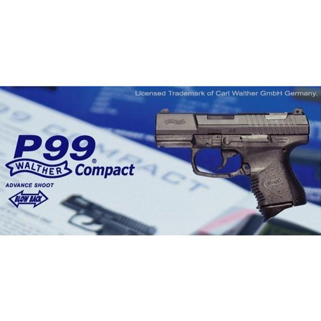 マルゼン】18才以上用ガスブローバック ワルサーP99コンパクト