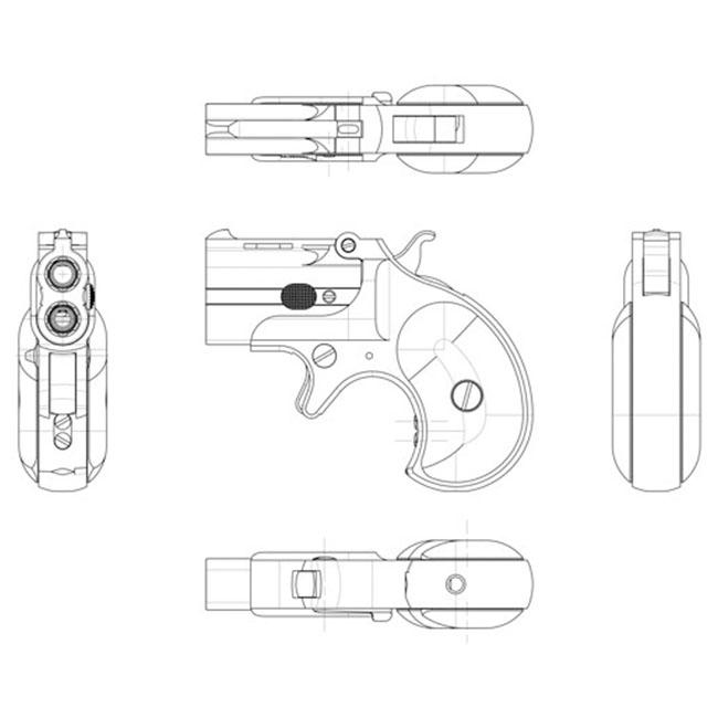 マルシン工業 【マルシン】18才以上用6mmBBガスガン ミニミニ