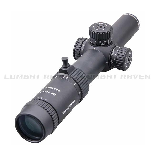 VECTOR OPTICS】プリズムサイト Forester Gen2 BLACK 1-5x24/倍率（1-5