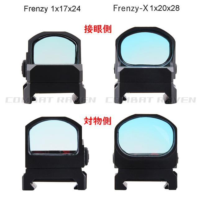 VECTOR OPTICS】ドットサイト FRENZY 1X17X24 BK 3M.O.A./等倍（1倍