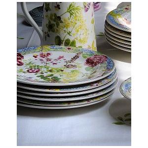 Gien ジアン ミルフルール デザートプレート : Combing Earth