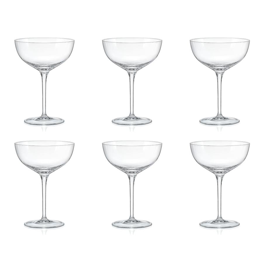 ボヘミアングラス クリスタレックス KATE クープ型シャンパングラス