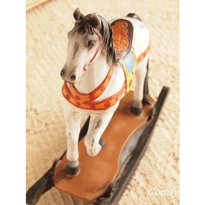 ロッキングホース 馬 アンティーク雑貨 インテリア雑貨 アンティーク調