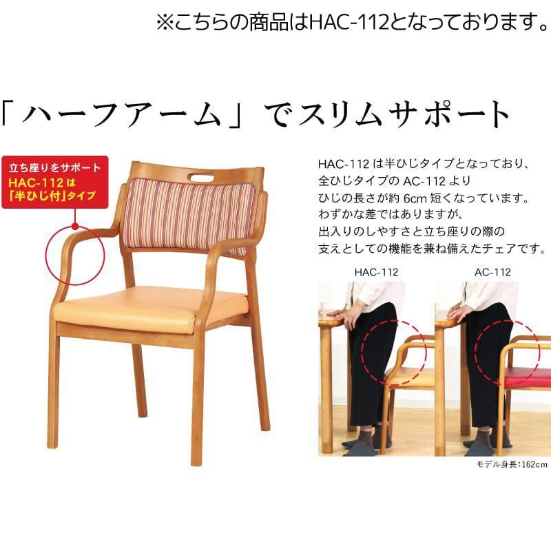 貞苅椅子製作所 ダイニングチェア Care-AC-112 Care-HAC-112