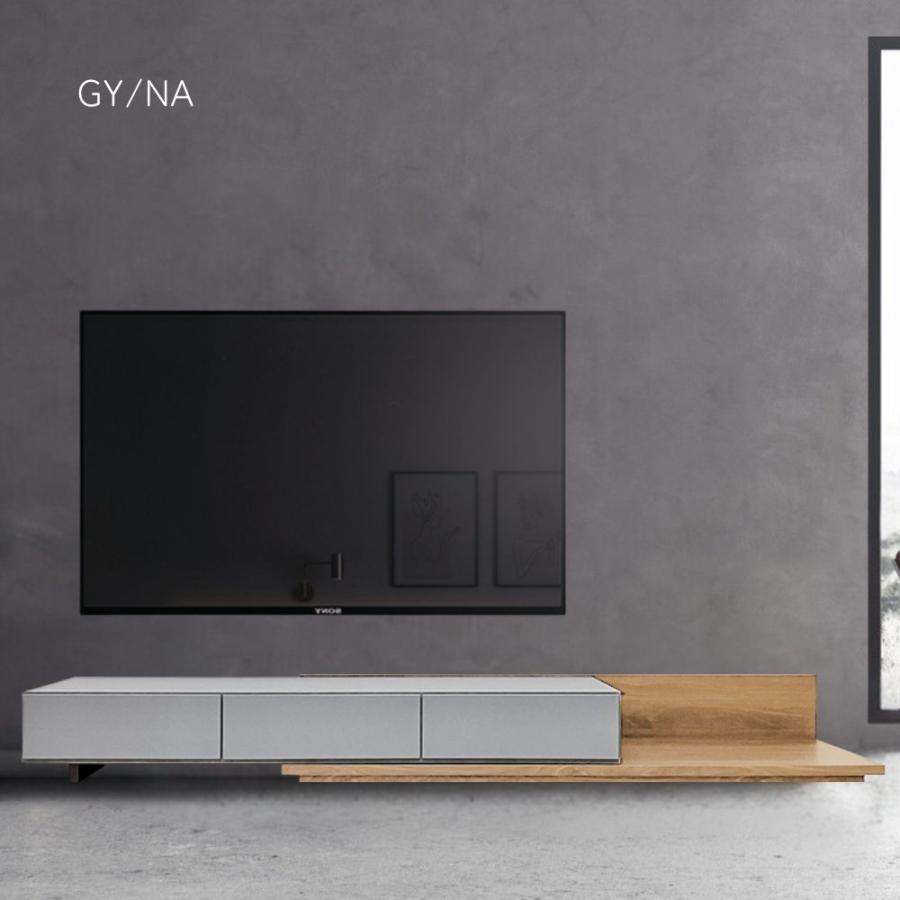 伸長式 ローボード 日本製 NS 幅180 180 180〜300 伸縮 大川家具