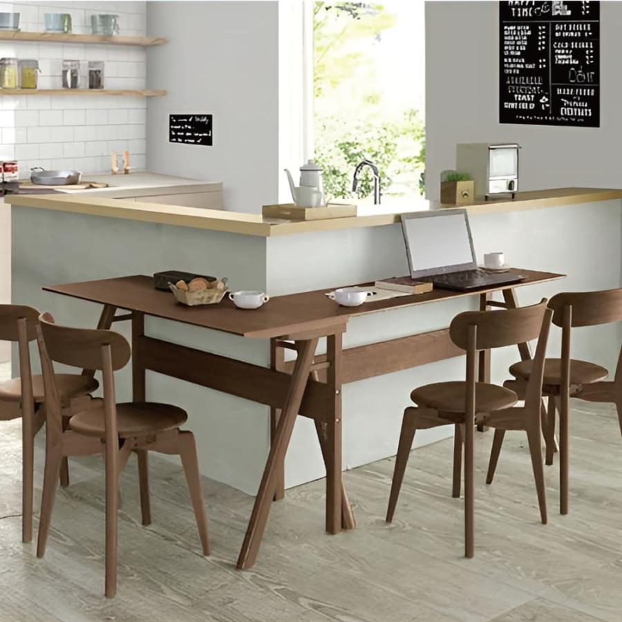 ダイニングテーブル 幅80cm 奥行40cm カウンターテーブル ハーブ HALVE