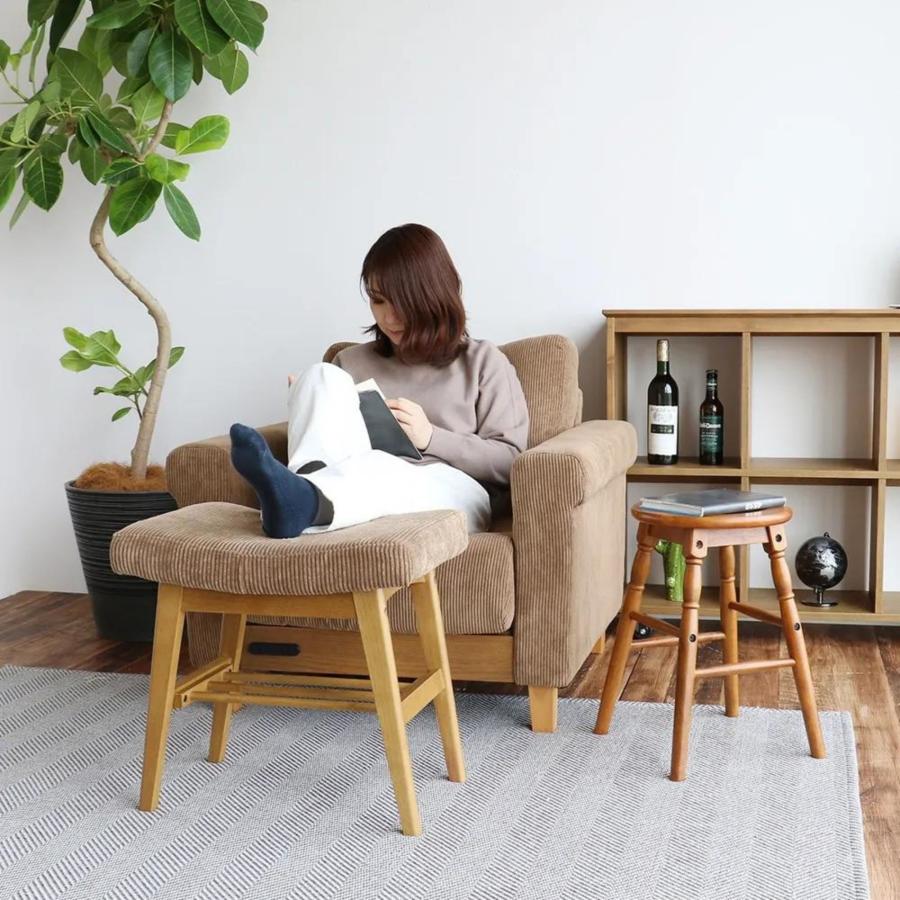 ICHIBA（市場） スツール オットマン 椅子 チェア 腰かけ ベンチ 足