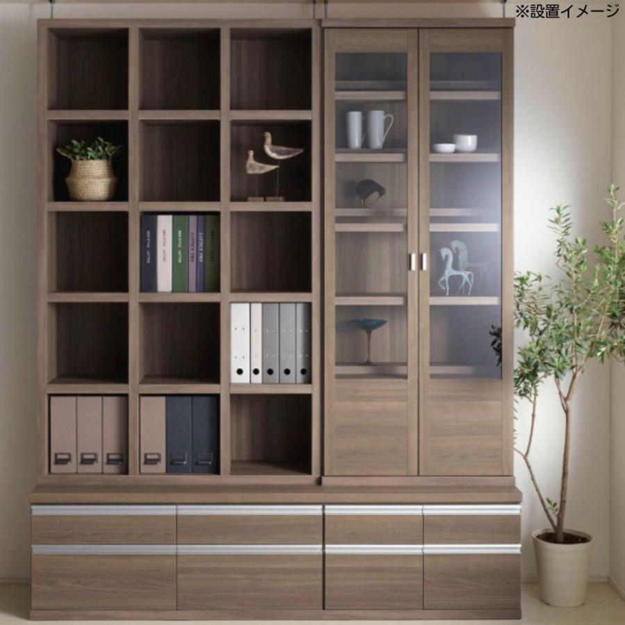 フナモコ（FUNAMOCO） コミックキャビネット キャビネット ガラス