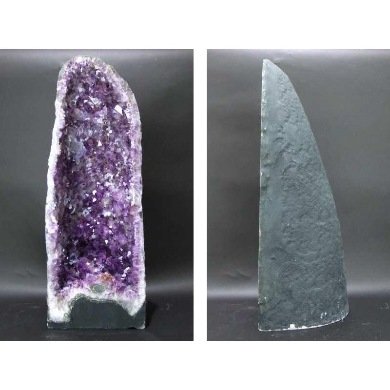 店頭展示中 メノウ共生 アメジスト ドーム アメジストカペーラ 高さ