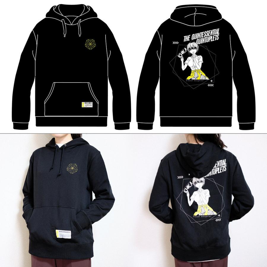 65％OFF】五等分の花嫁 グッズ 公式 パーカー 男女兼用 全5種 中野一花