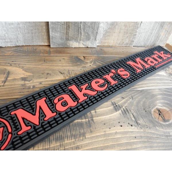 バーマット カウンター Bar Mat メーカーズマーク バーボン Maker's