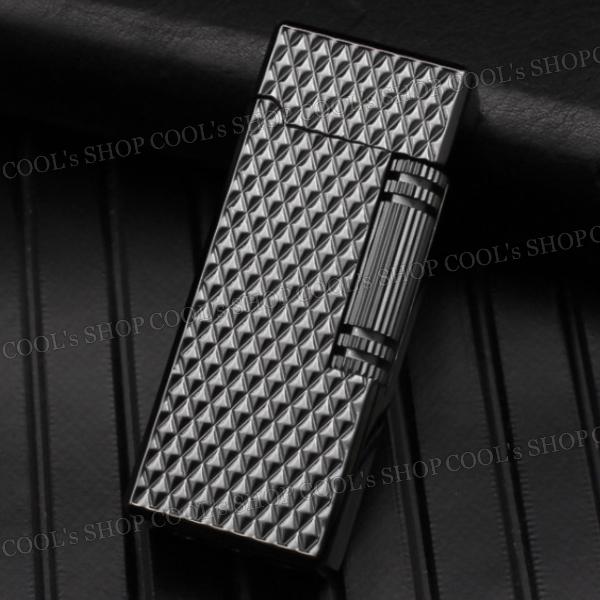 スリムデザイン ガスライター フリントライター Broad ローラー 横回し