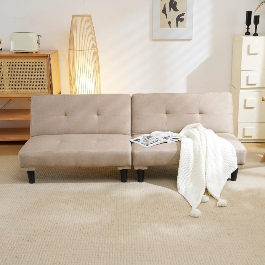 ソファーベッド ソファー 2人掛け 背もたれ3段階 ローソファ PUレザー