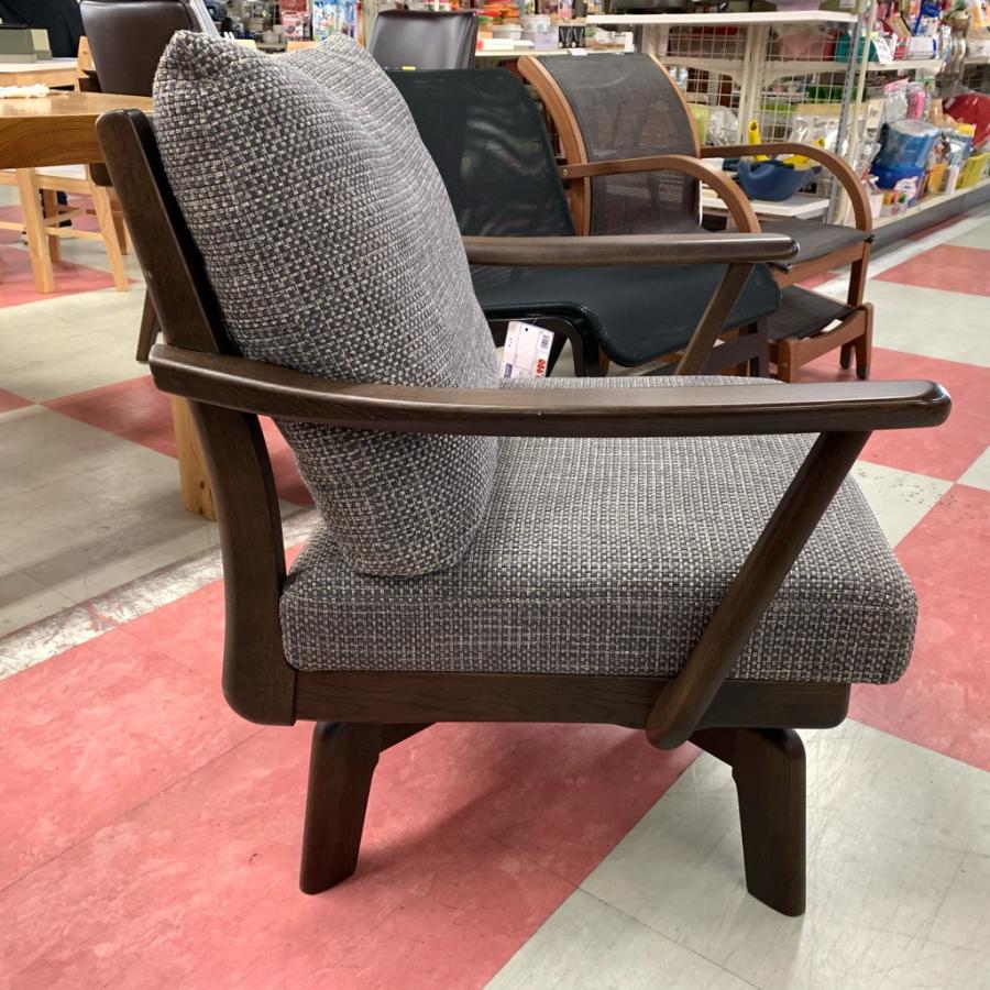 浜本工芸 中古 店舗近郊送料格安 ダイニングチェア2点セット 回転椅子