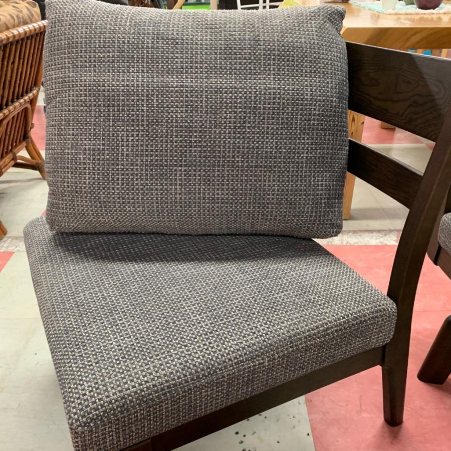 浜本工芸 中古 店舗近郊送料格安 ダイニングチェア2点セット 回転椅子