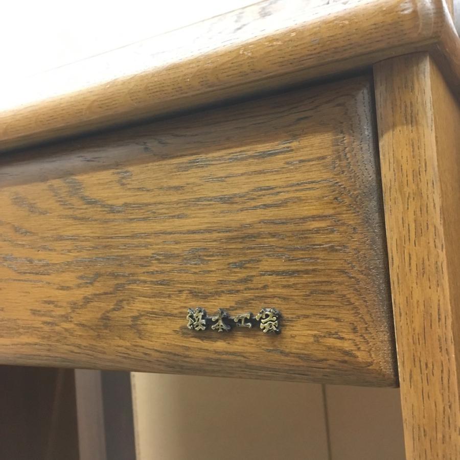 浜本工芸 中古 ライティングデスク ライティングビューロー 65×45