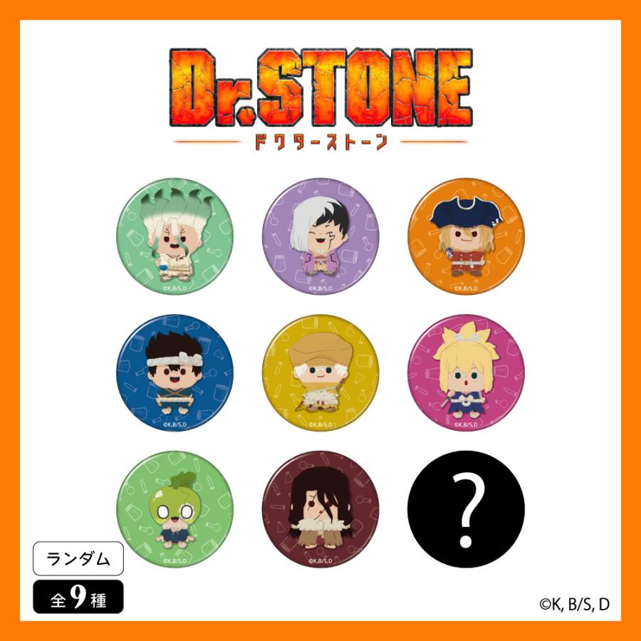 Dr.STONE ランダム 缶バッジ アニメ グッズ Box コンプリート かわいい