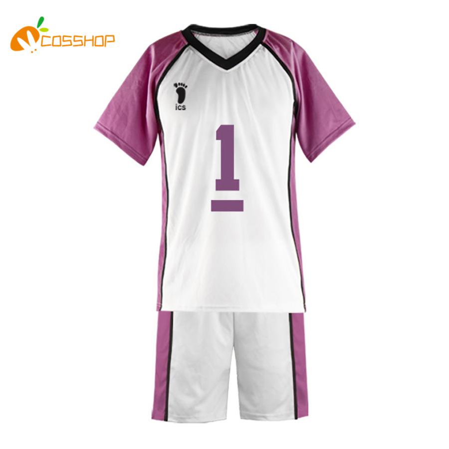 ハイキュー 風 白鳥沢学園高校 牛島若利 ユニフォーム 高校 半袖 制服