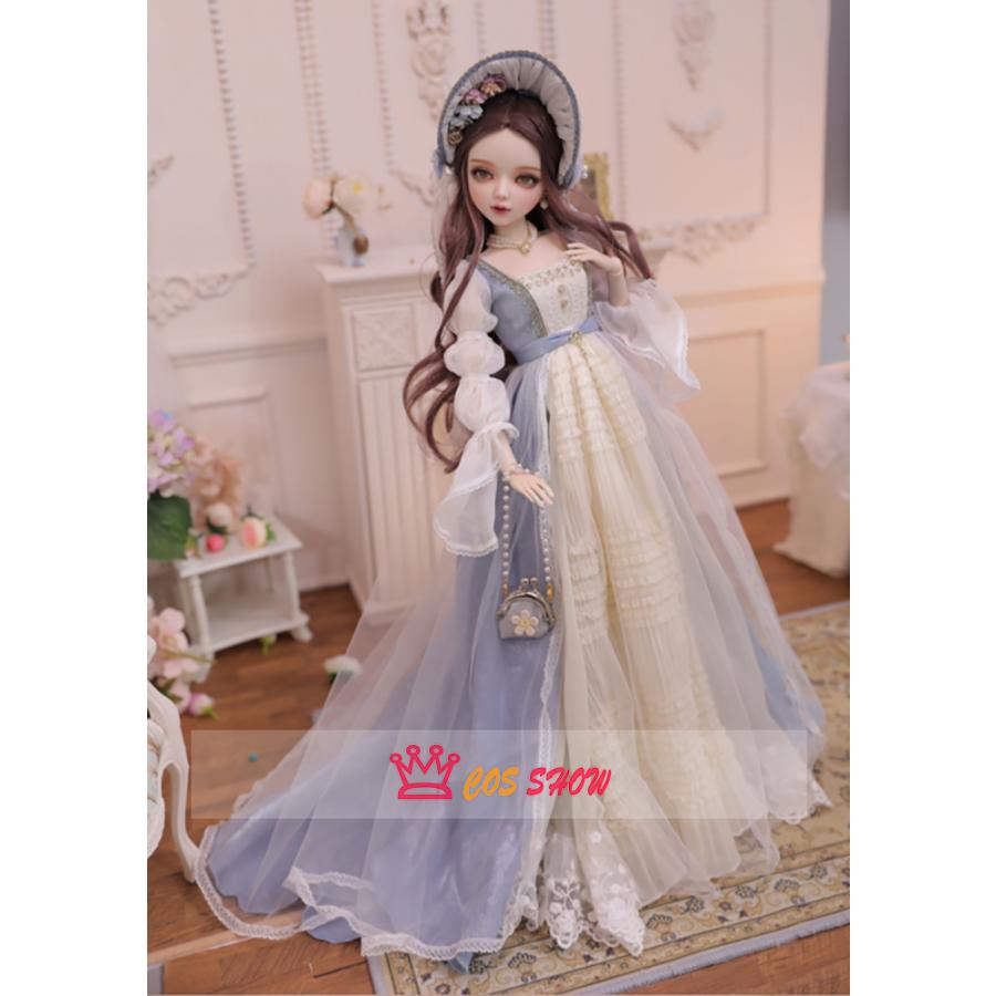 1/3 BJD 球体関節人形 ドール 可動ボディ BJD人形60cm お嬢様 レース