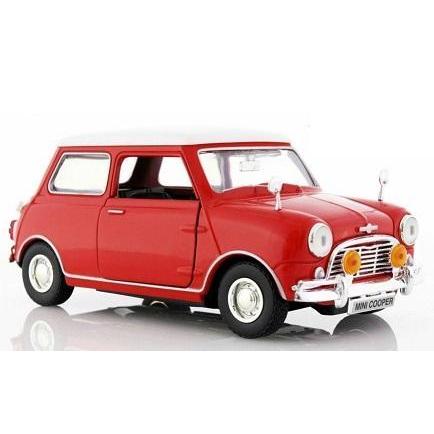 1/18 Mini Cooper 1967 ミニ クーパー 赤 白 梱包サイズ80 : カタラン