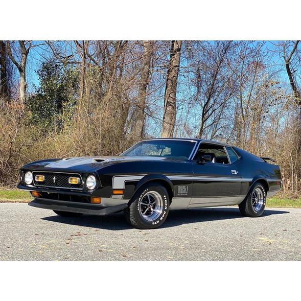 1/18 フォード ムスタング マッハ1 黒 ブラック Sun Star Ford Mustang