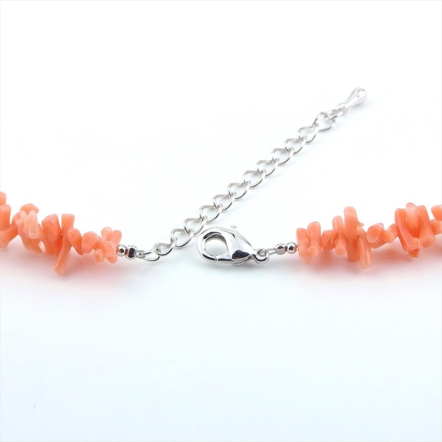 珊瑚 ネックレス ピンク珊瑚 深海珊瑚 ヤタラ グラデーション 天然