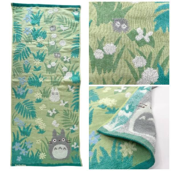 スタジオジブリ ジブリ グッズ となりのトトロ フェイスタオル 森の