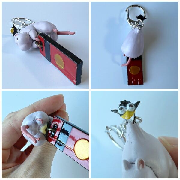 スタジオジブリ ジブリ グッズ 千と千尋の神隠し キーホルダー坊ネズミ
