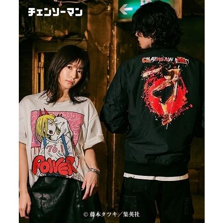 glamb（グラム） 【】 チェンソーマン Chainsaw Devil MA-1 チェンソー