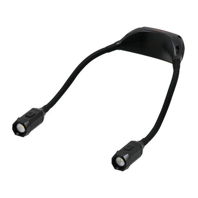 DEEN J DNJLED-6633 充電式デュアルフレキシブルライト : モトメガネ