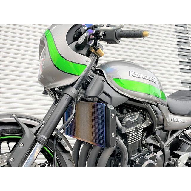 チタニウムパワー Z900RS/RS CAFE チタン ラジエターコアガード for